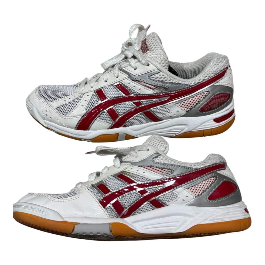 [250] 아식스 로테 리브레 체대입시 FL 화이트 레드 상품이미지1