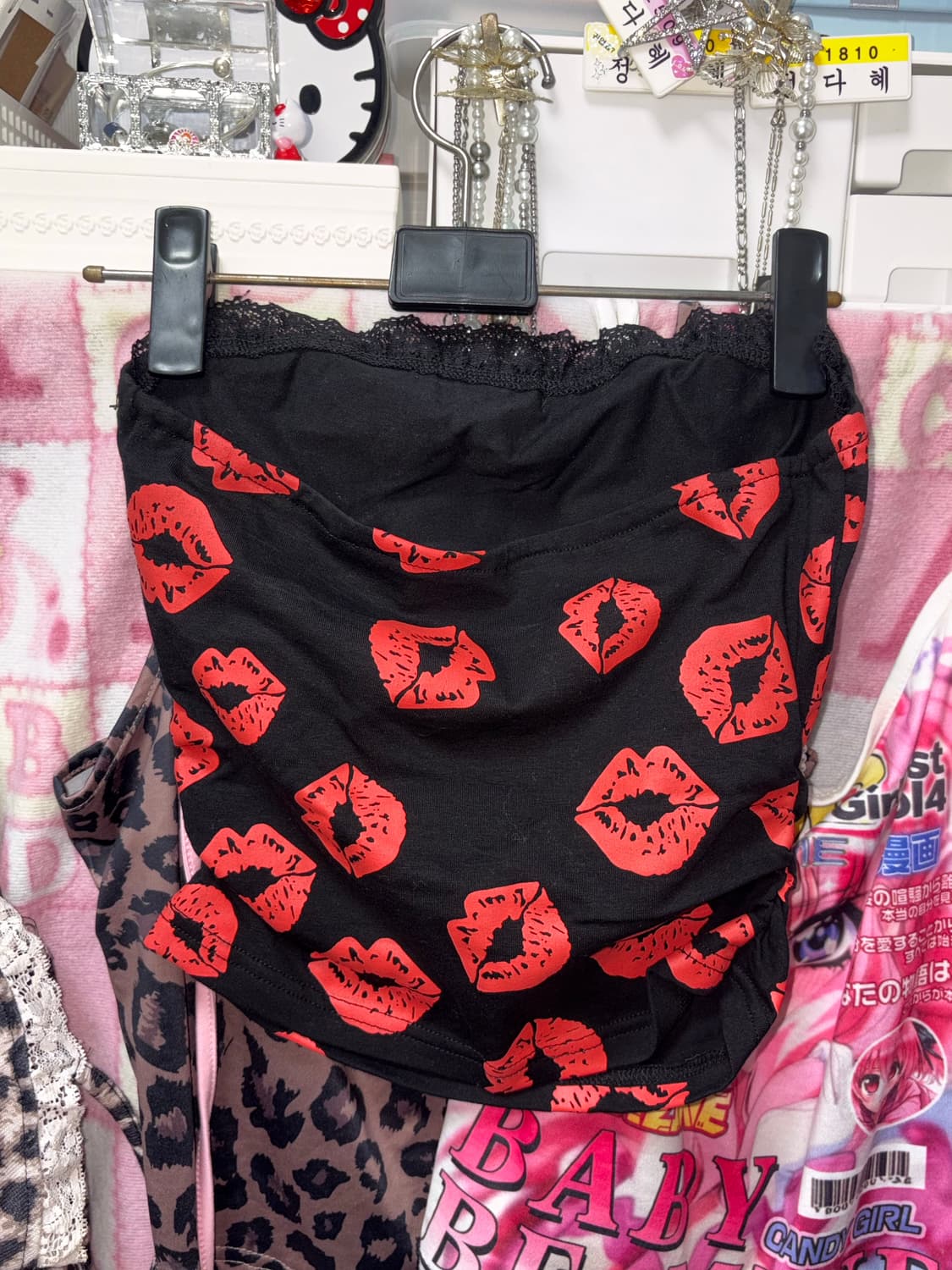 베티붑 탑 빈티지 갸루 y2k 2000년대 스타일 탑 상품이미지2