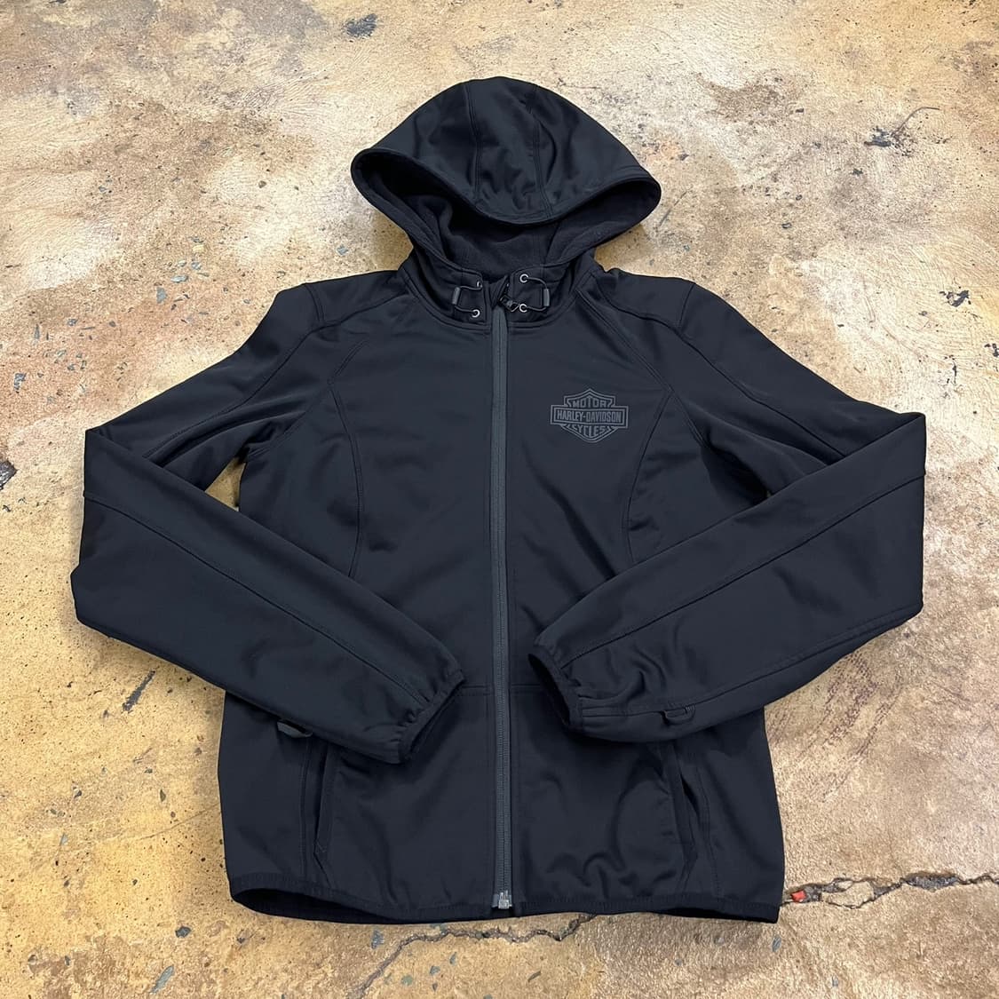 [정품/S] 할리데이비슨 블랙 후드 집업 b18 상품이미지2