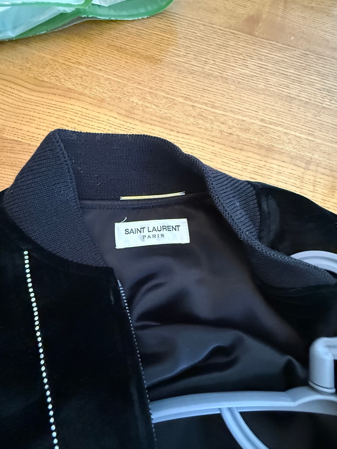 SAINT LAURENT - Velvet Blouson Jacket 상품이미지6