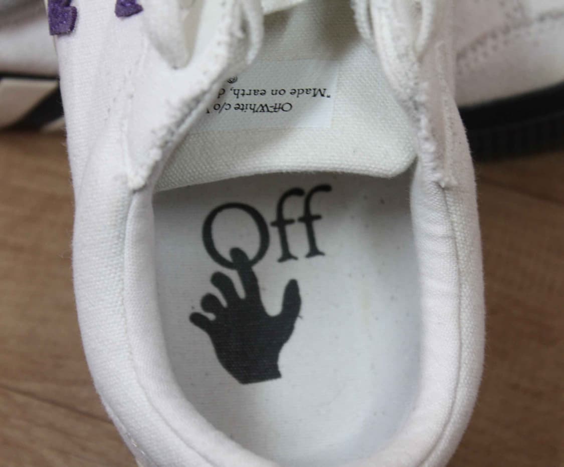 S-2207/오프화이트 정품 남여공용 애로우 캔버스 스니커즈 40 상품이미지5