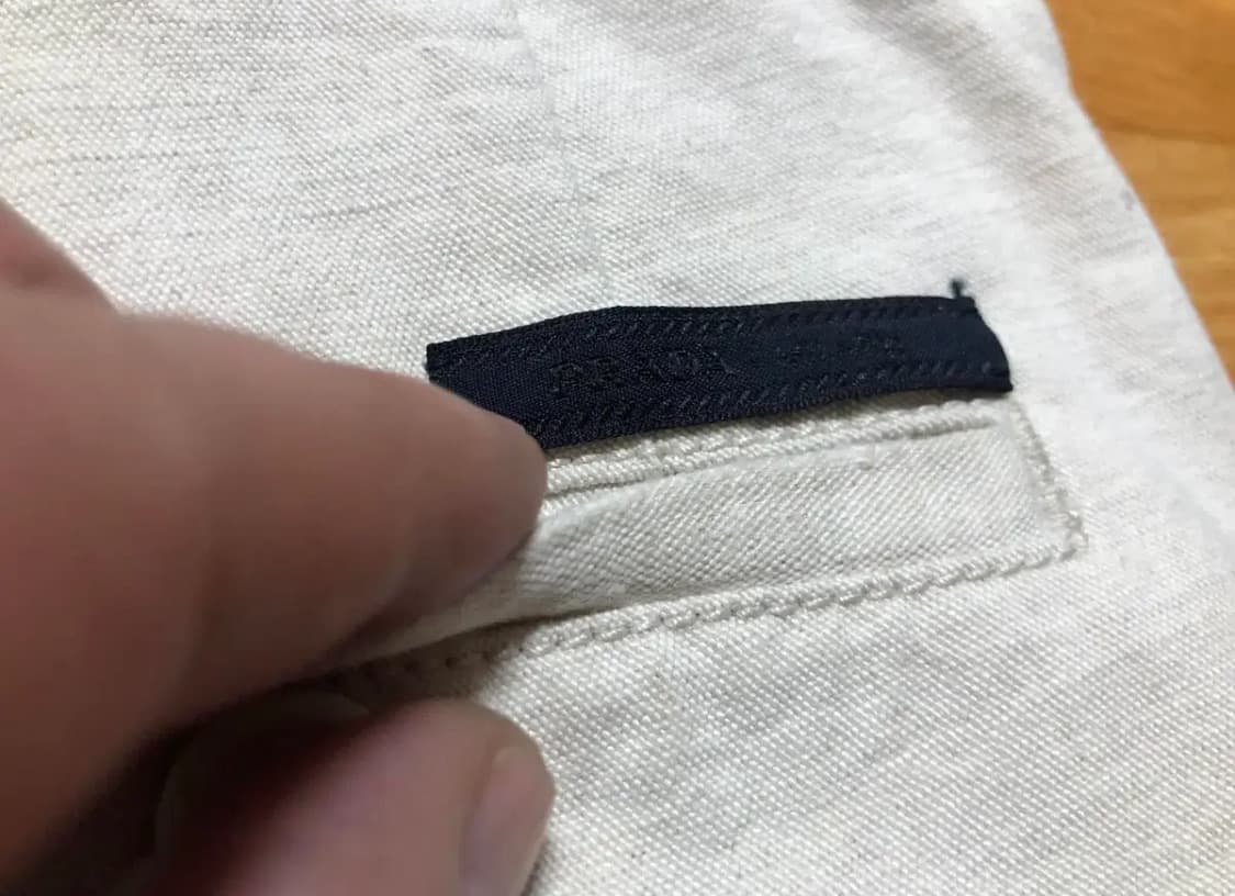 PRADA 프라다 팬츠(코튼/리넨)29 사이즈 상품이미지10