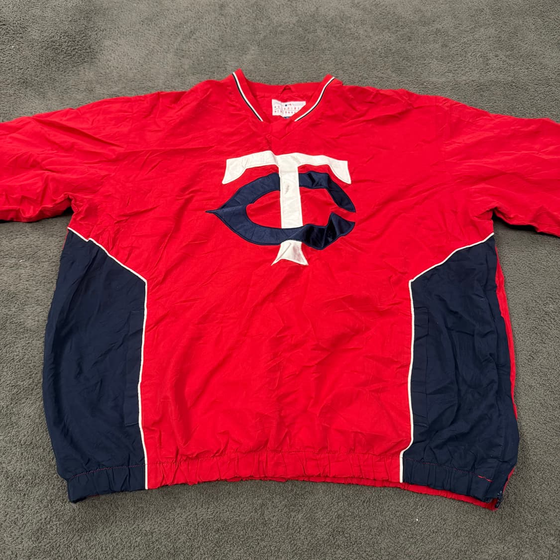 [정품/XL]  MLB 미네소타 트윈스 바람막이 웜업 상품이미지3