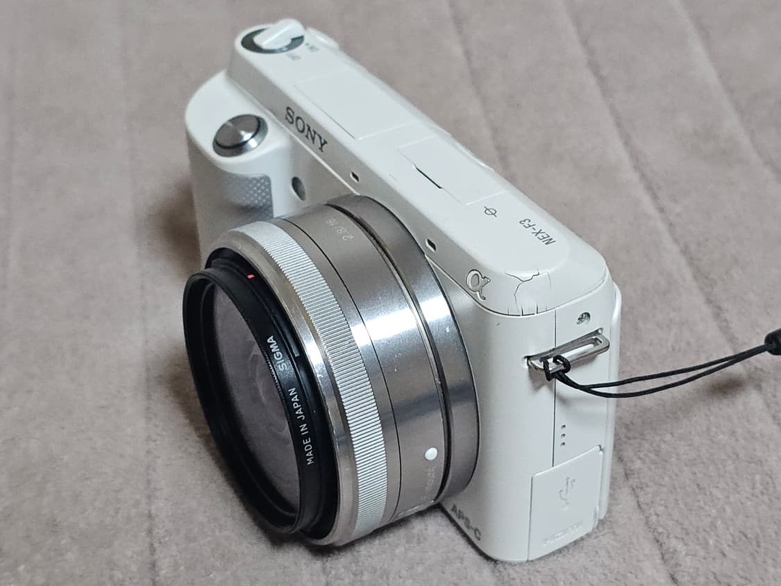 소니 NEX-F3 미러리스 카메라 상품이미지5