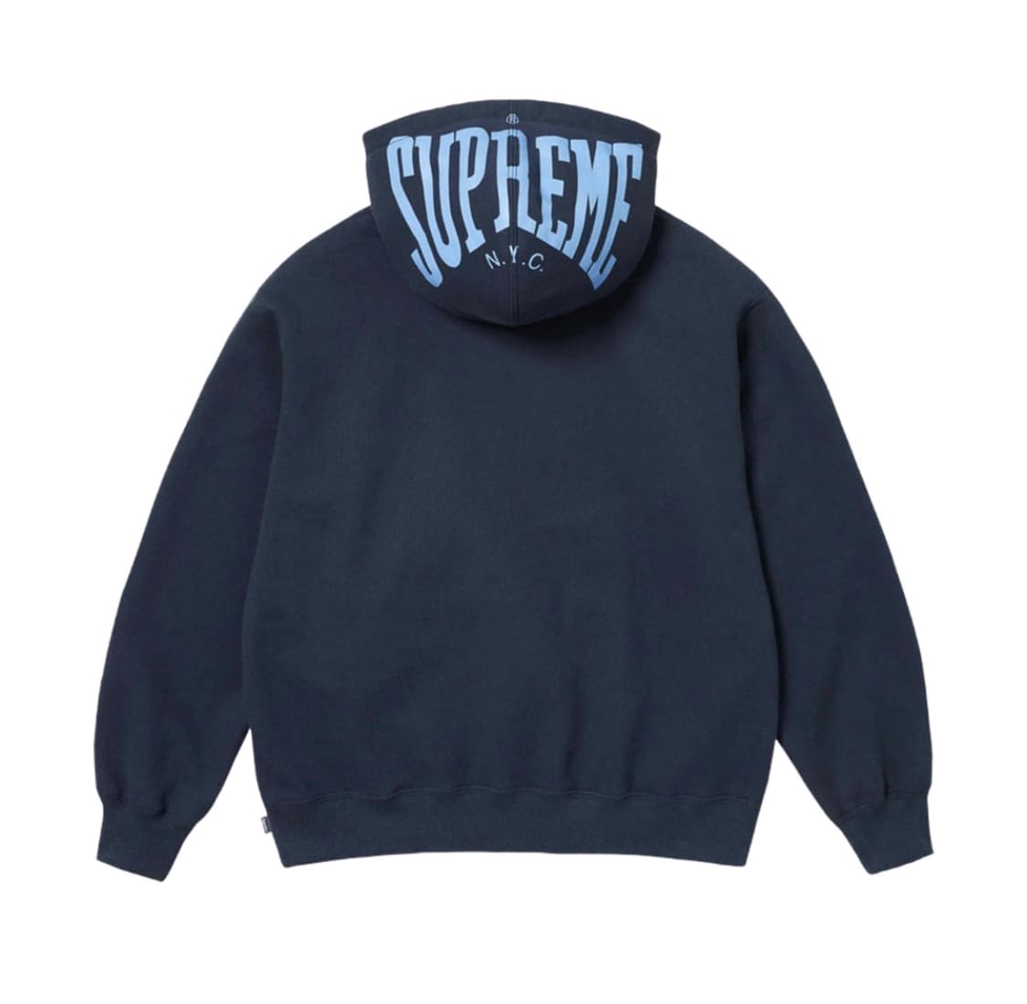 슈프림 웜업 후드 스웨트셔츠 네이비 - 24SS 상품이미지2