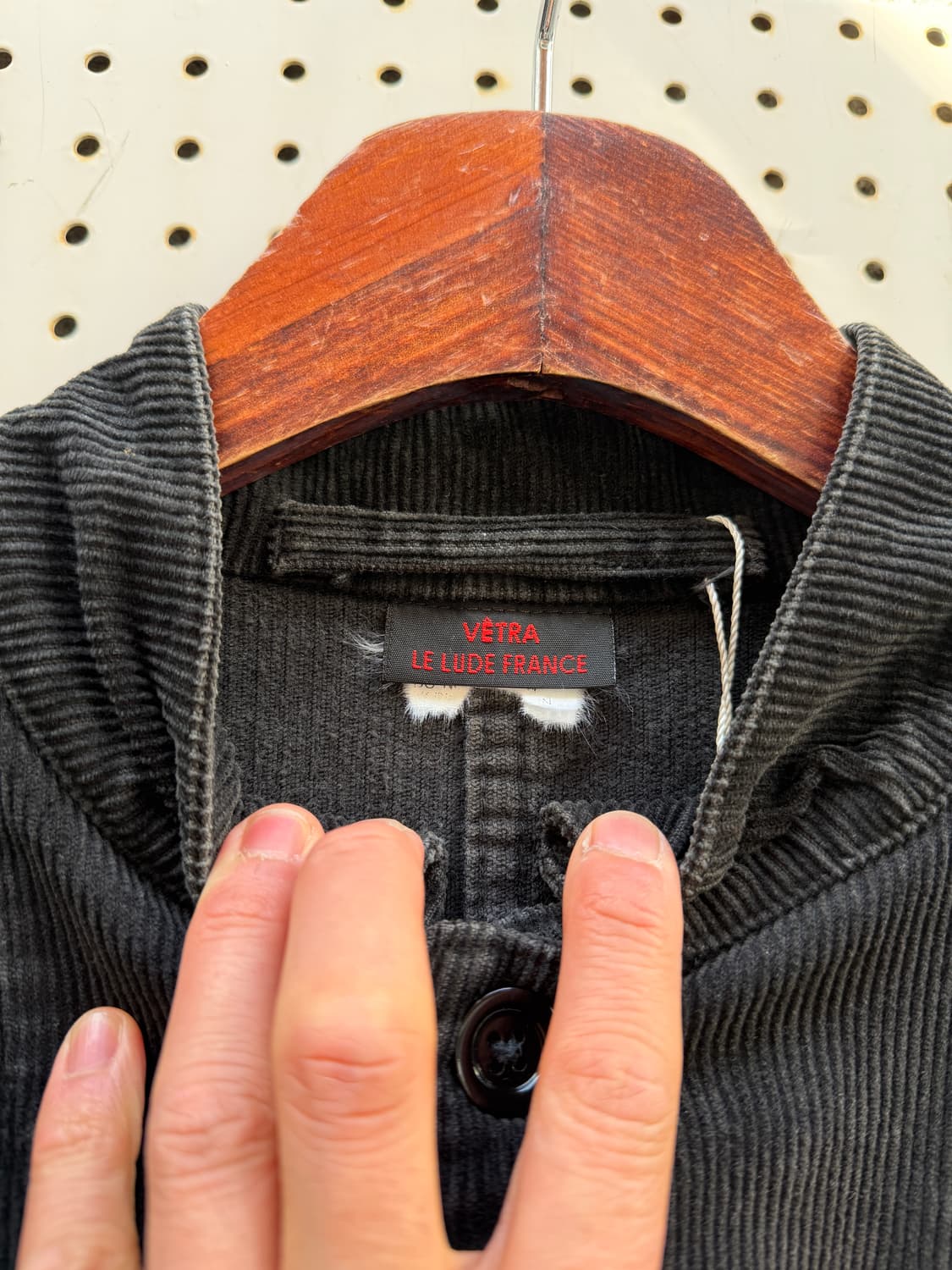 VETRA FRENCH BLACK CORDUROY 베트라 코듀로이 자켓 상품이미지2