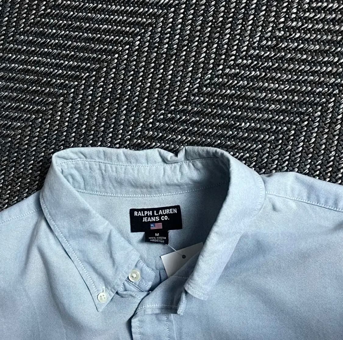 폴로 랄프로렌 성조기 로고 미니멀 옥스포드 셔츠 y 2892 상품이미지3