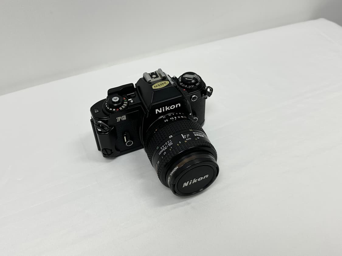 니콘 빈티지 필름카메라 FG AF NIKKOR 35-70mm 블랙바디 상품이미지2