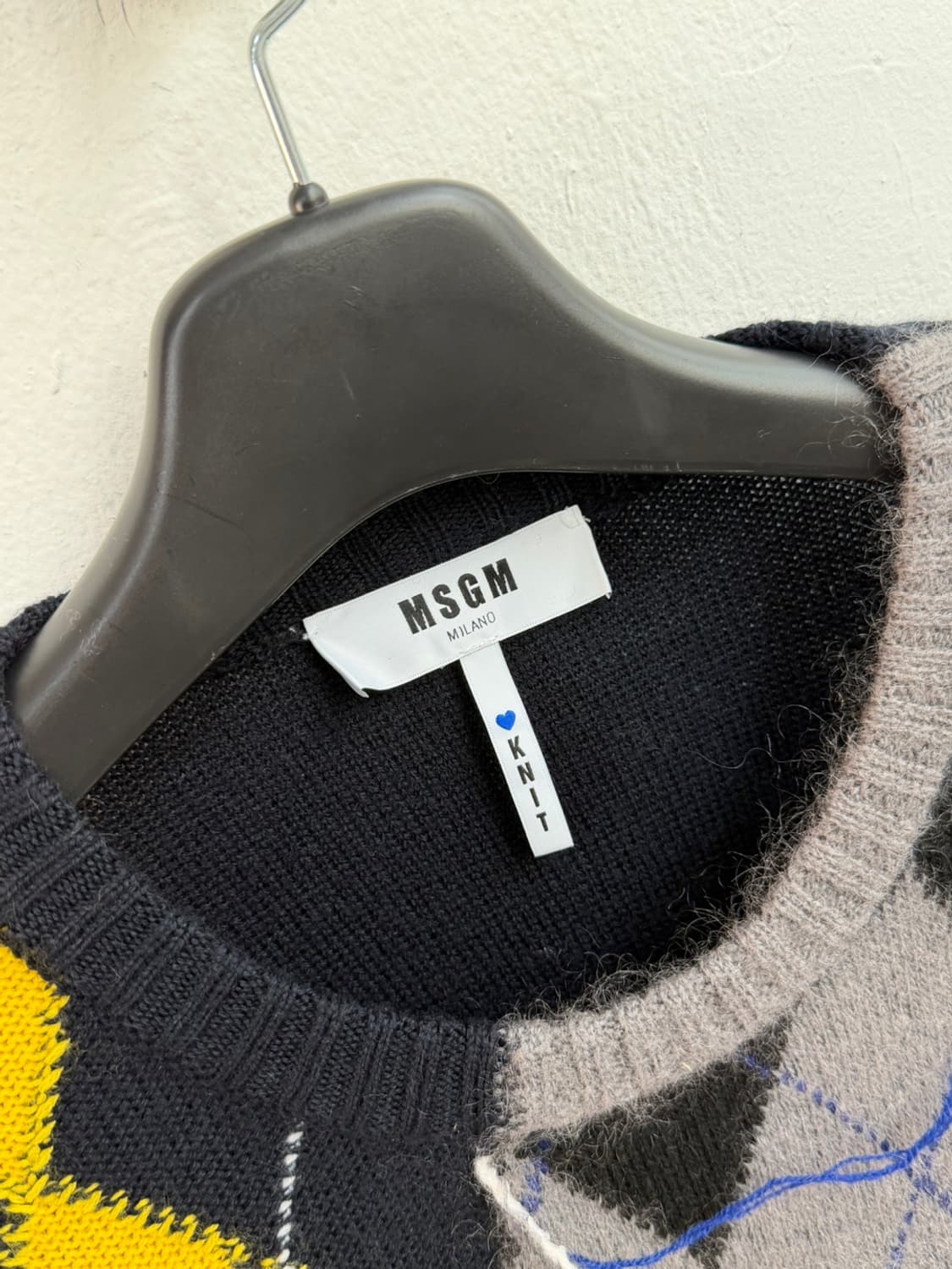 MSGM 아가일 니트 상품이미지7