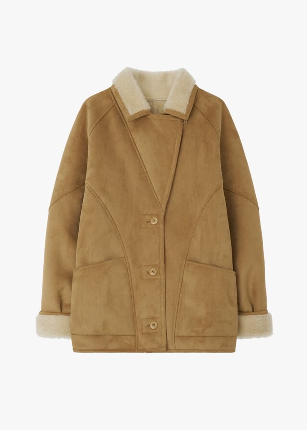 GBH 무스탕 25FW SHEARLING COAT / BEIGE 상품이미지6