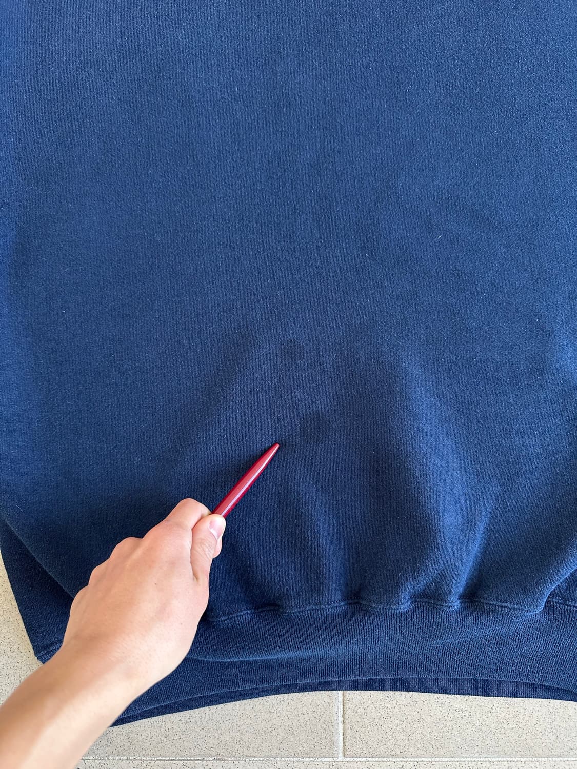 90s 빈티지 러셀 후드 네이비 XL USA 상품이미지8