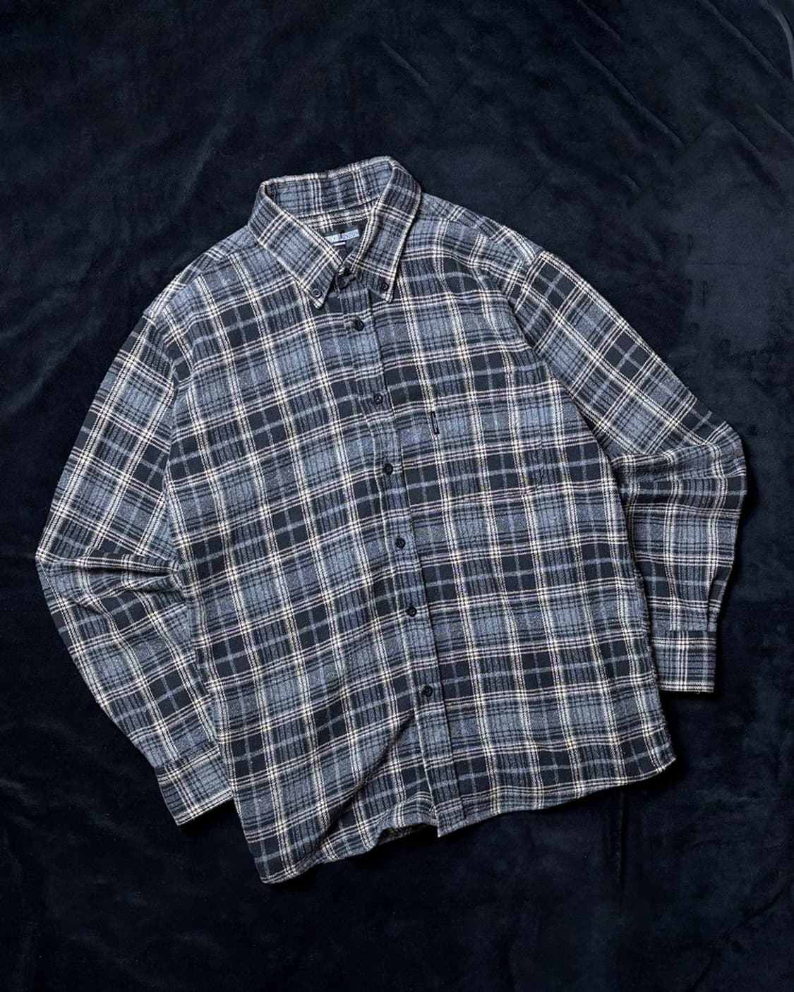 일본빈티지 MICHIKO LONDON 체크 셔츠 상품이미지1