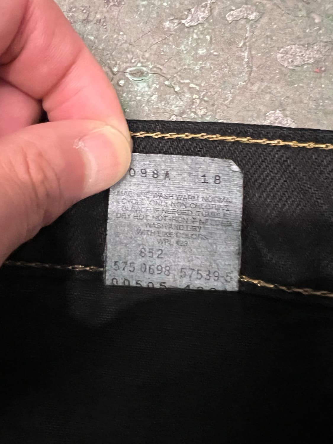 90s 리바이스 505 빈티지 데님 Made in USA W36 L34 상품이미지6