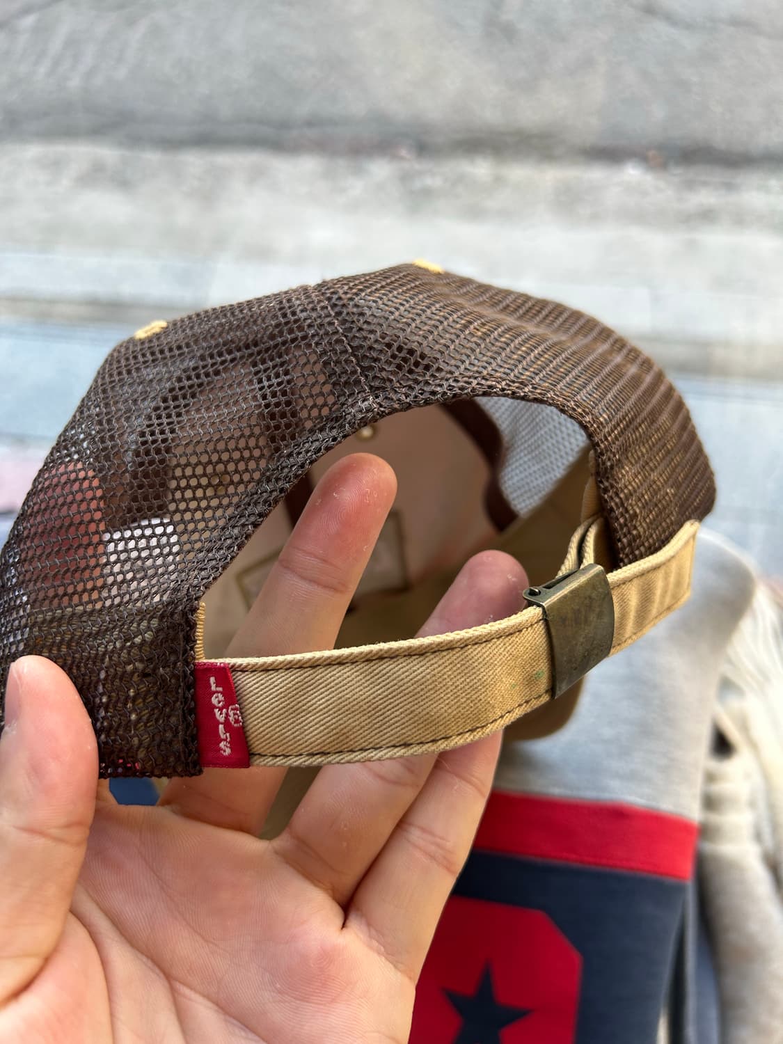 00‘s 리바이스 트러커매쉬캡 상품이미지4