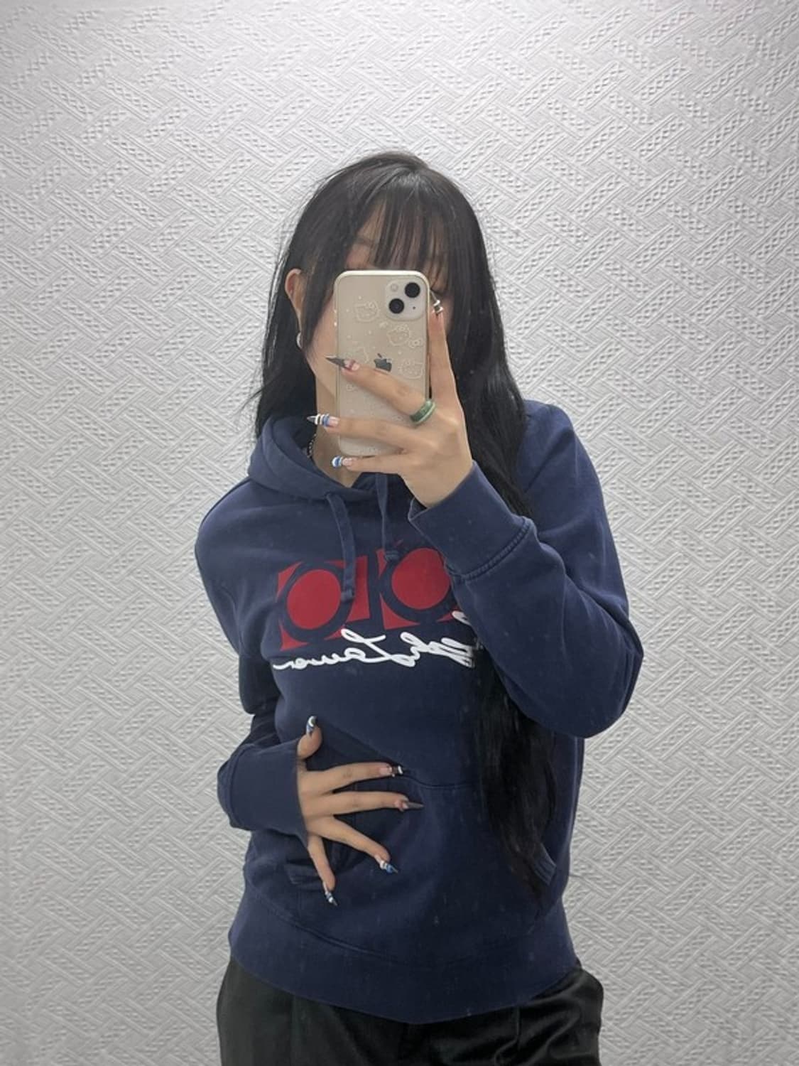 폴로 랄프로렌 올드스쿨 레트로 신형로고 기모 후드티 XS C07704 상품이미지1