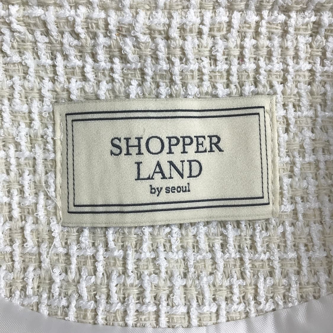 쇼퍼랜드 자체제작 트위드 여성 자켓 상품이미지6