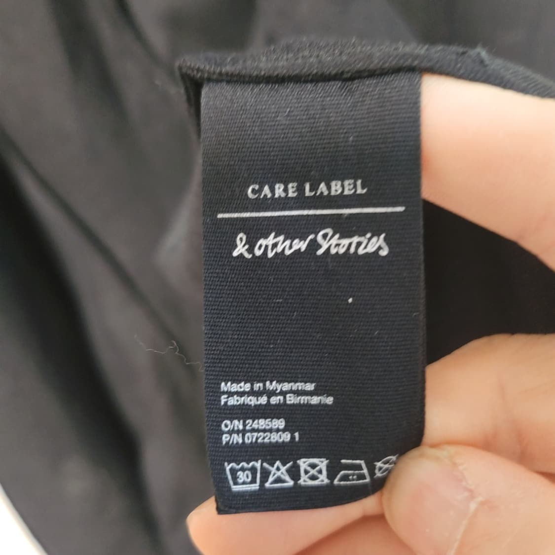 앤아더스토리  랩 스타일 린넨 원피스 38사이즈 상품이미지4