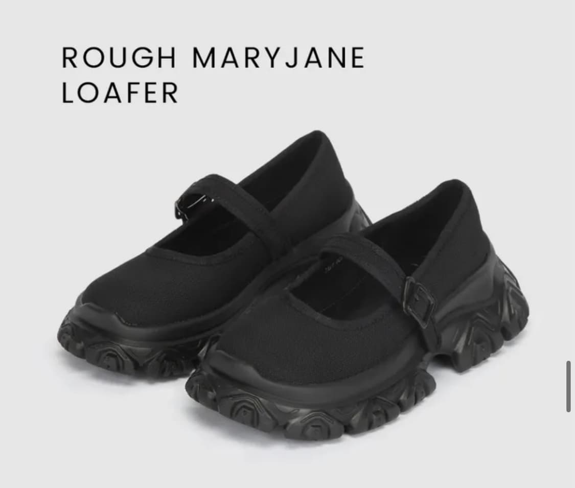 Rough Maryjane 통굽 메리제인 로퍼 245 상품이미지2