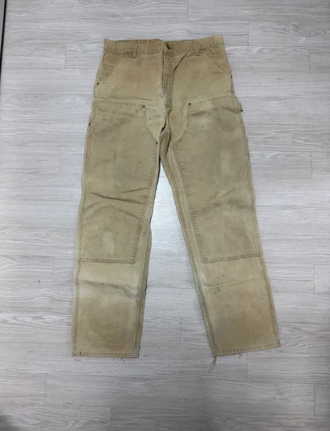 칼하트 빈티지 더블니 워크팬츠 38x36 상품이미지1