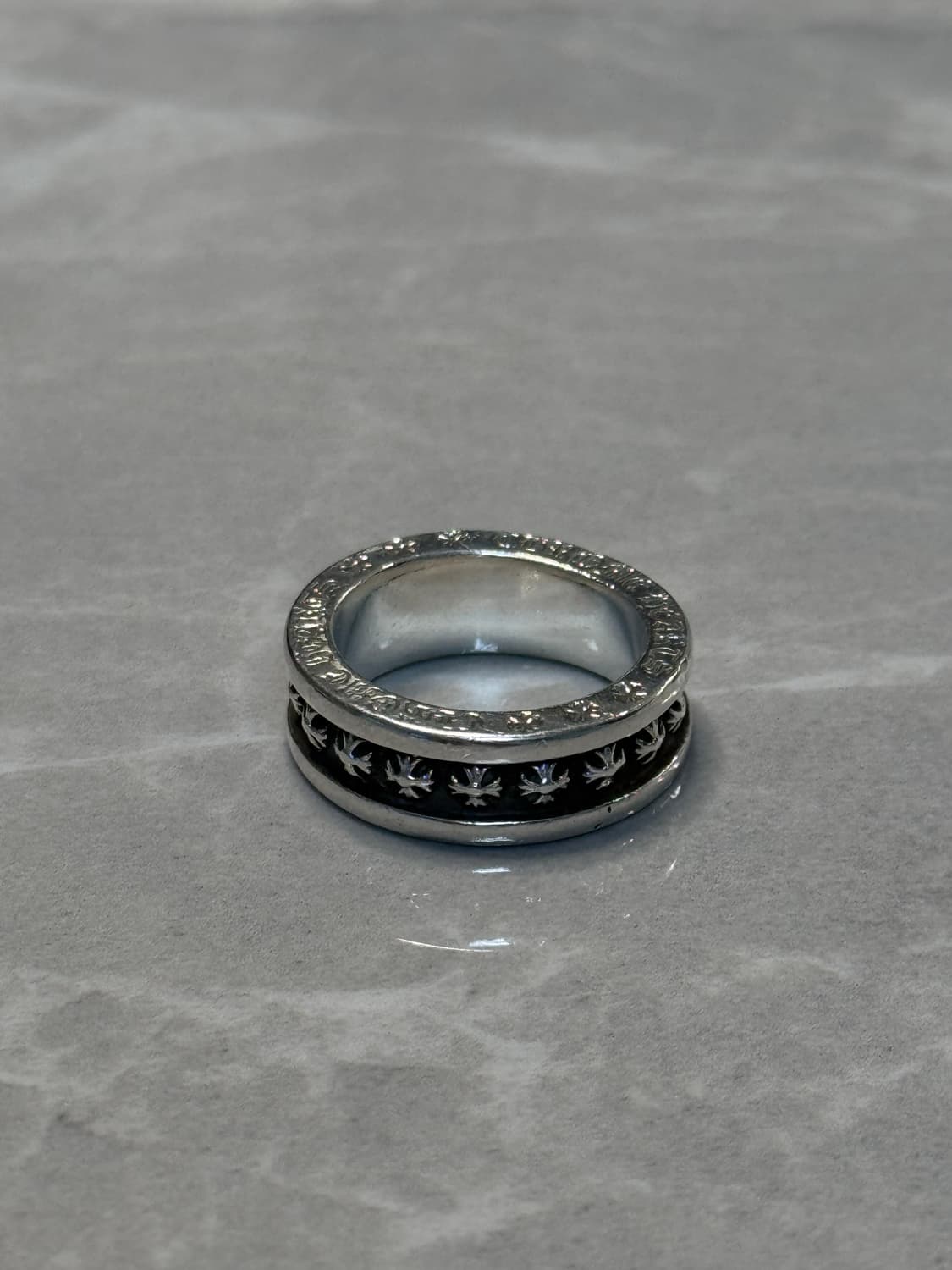 Chrome hearts mini plus ring 상품이미지1