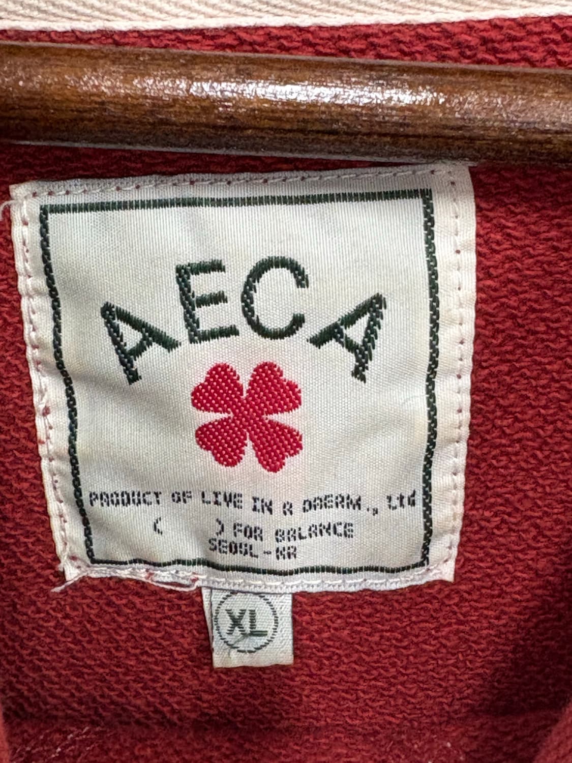 Aeca white 후드티 상품이미지3