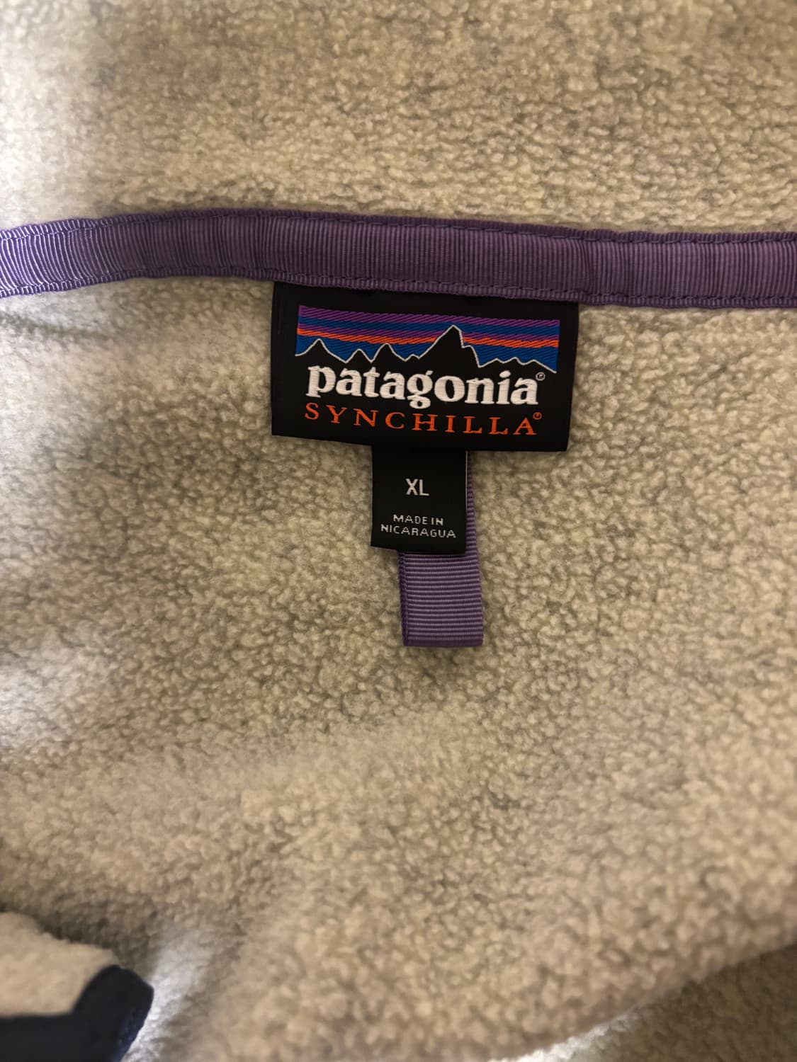 파타고니아 신칠라 헤비웨이트 오트밀 색상 XL  상품이미지3