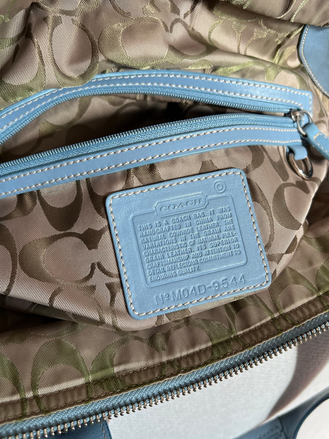 2004년 빈티지 코치 소호 버클 토트백 상품이미지8