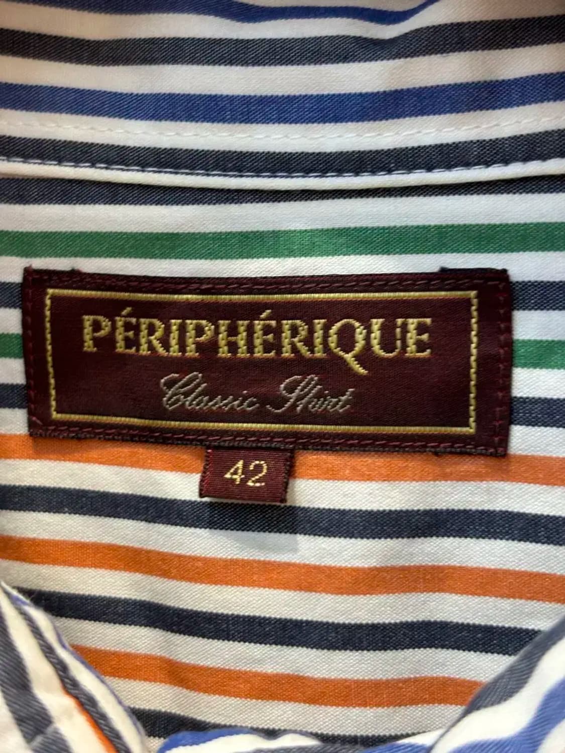 peripherique 멀티컬러 스트라이프 셔츠 2484 상품이미지6