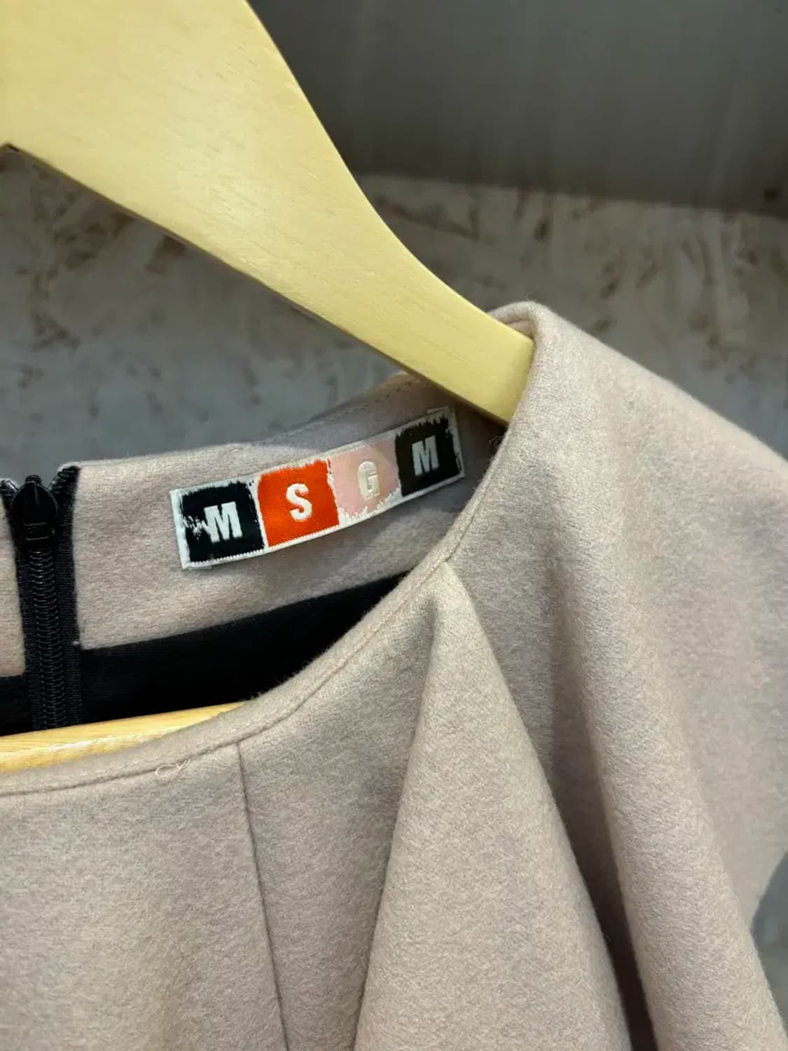 msgm 울 프릴 원피스 456 상품이미지5