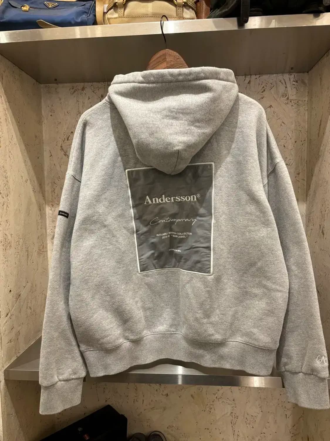 앤더슨벨 기모 후드티 상품이미지4