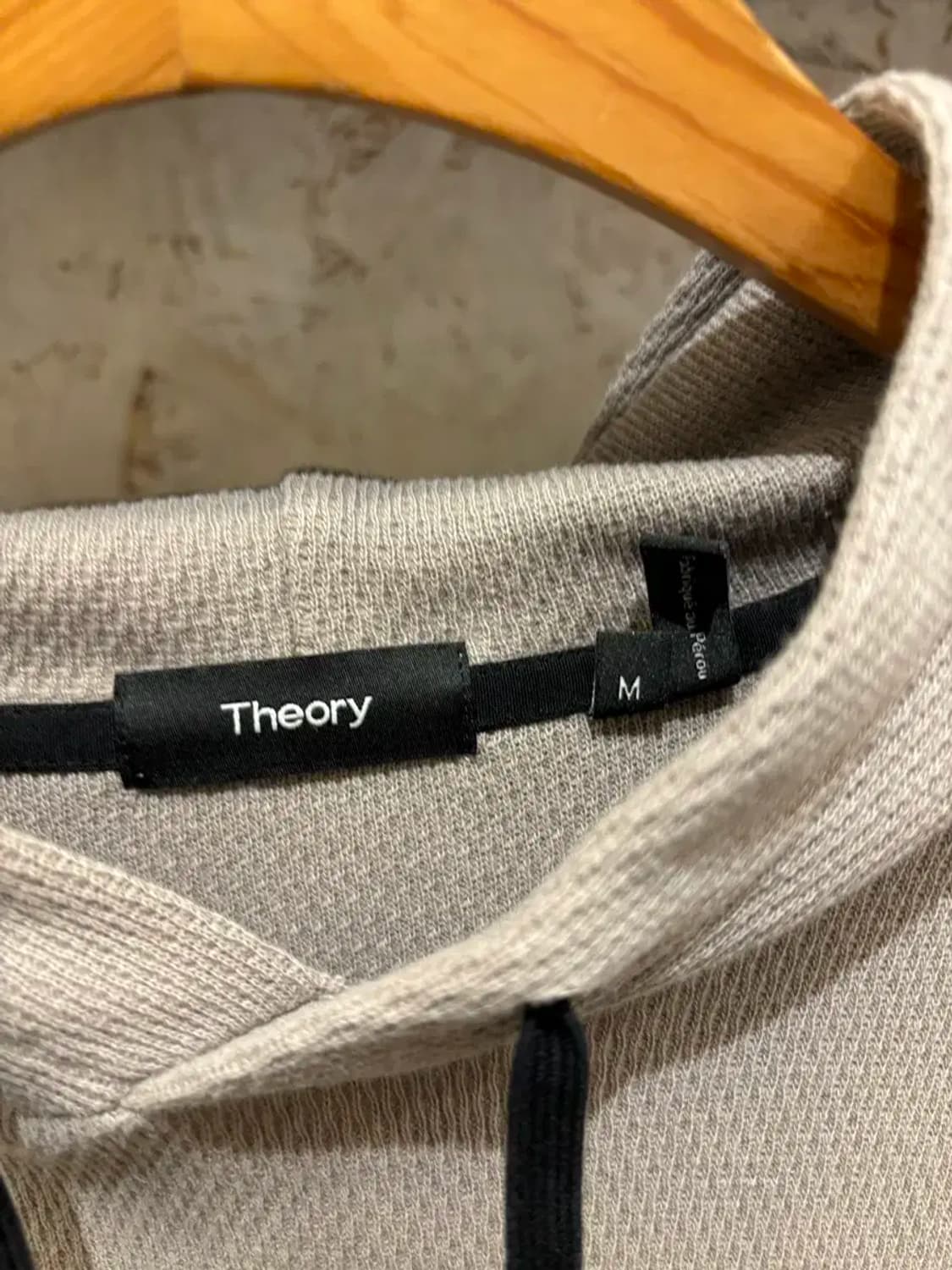 Theory 띠어리 후드티 라이트 베이지 2099 상품이미지4