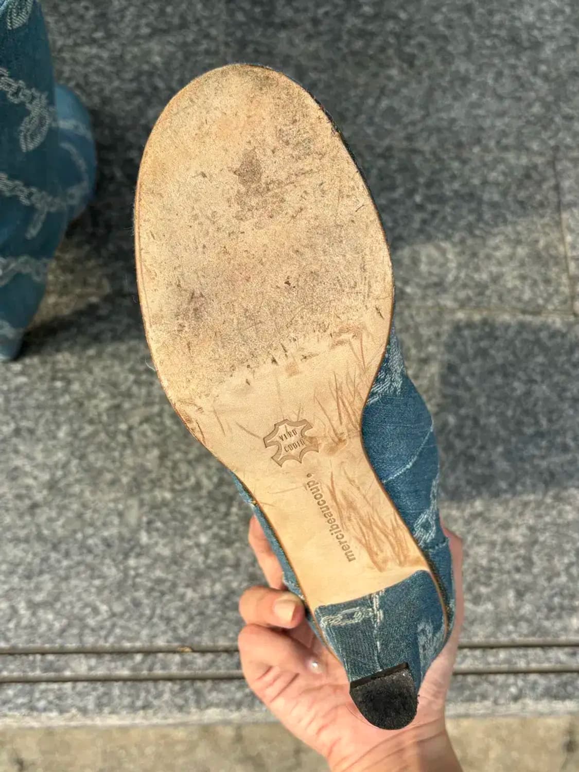 메르시보꾸 mercibeaucoup 데님 부츠 230-235 상품이미지3
