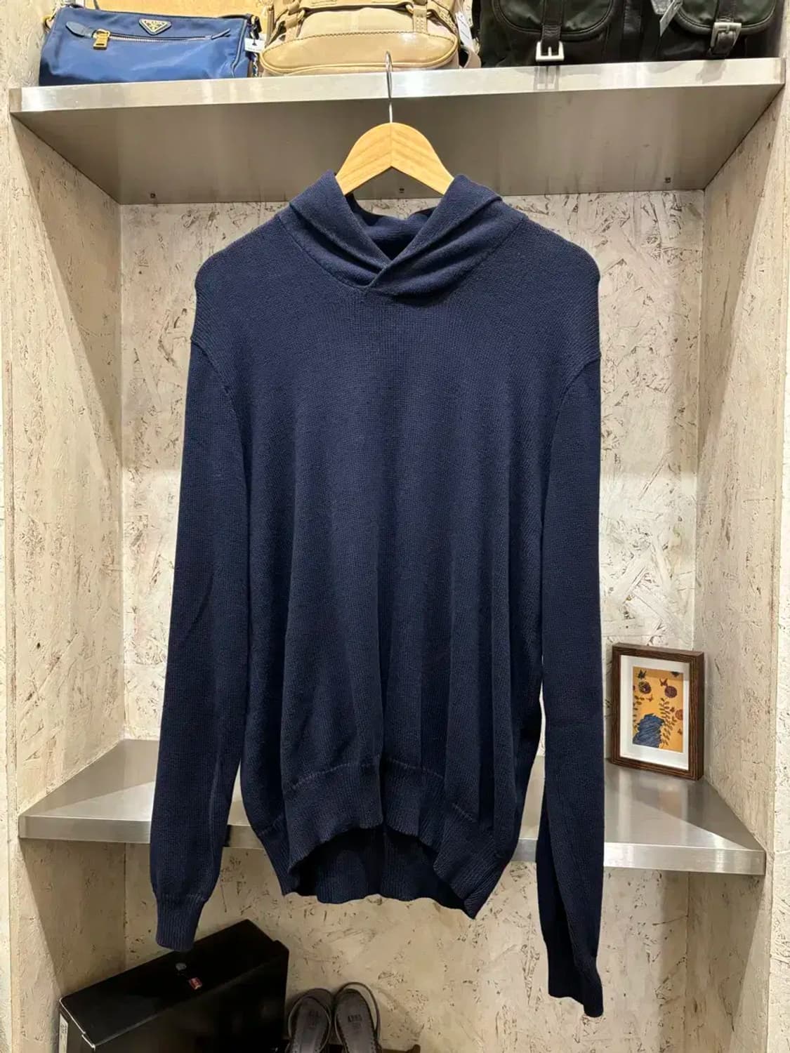 폴로 polo 캐시미어 숄카라 니트 상품이미지1