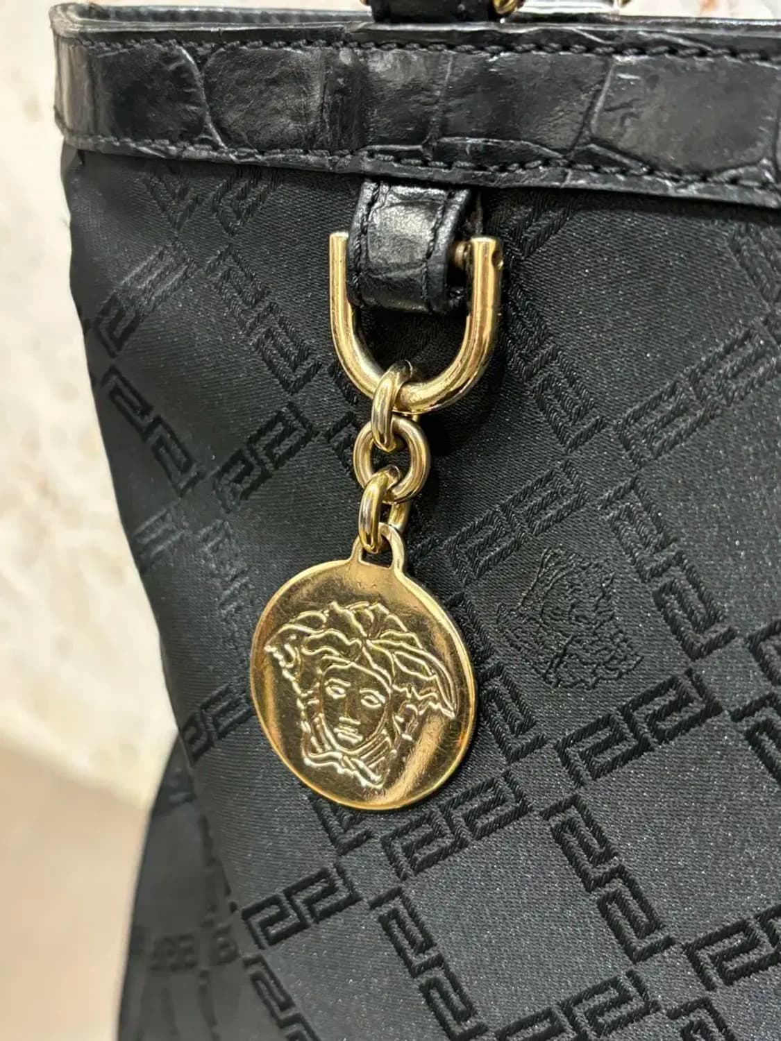 베르사체 versace 체인 나일론백 상품이미지2