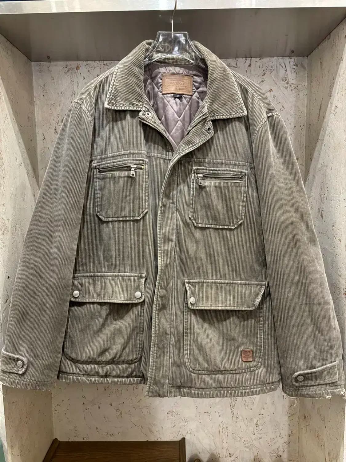 게스 코듀로이 자켓 상품이미지1