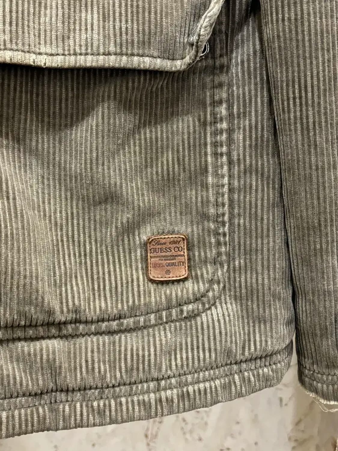 게스 코듀로이 자켓 상품이미지2