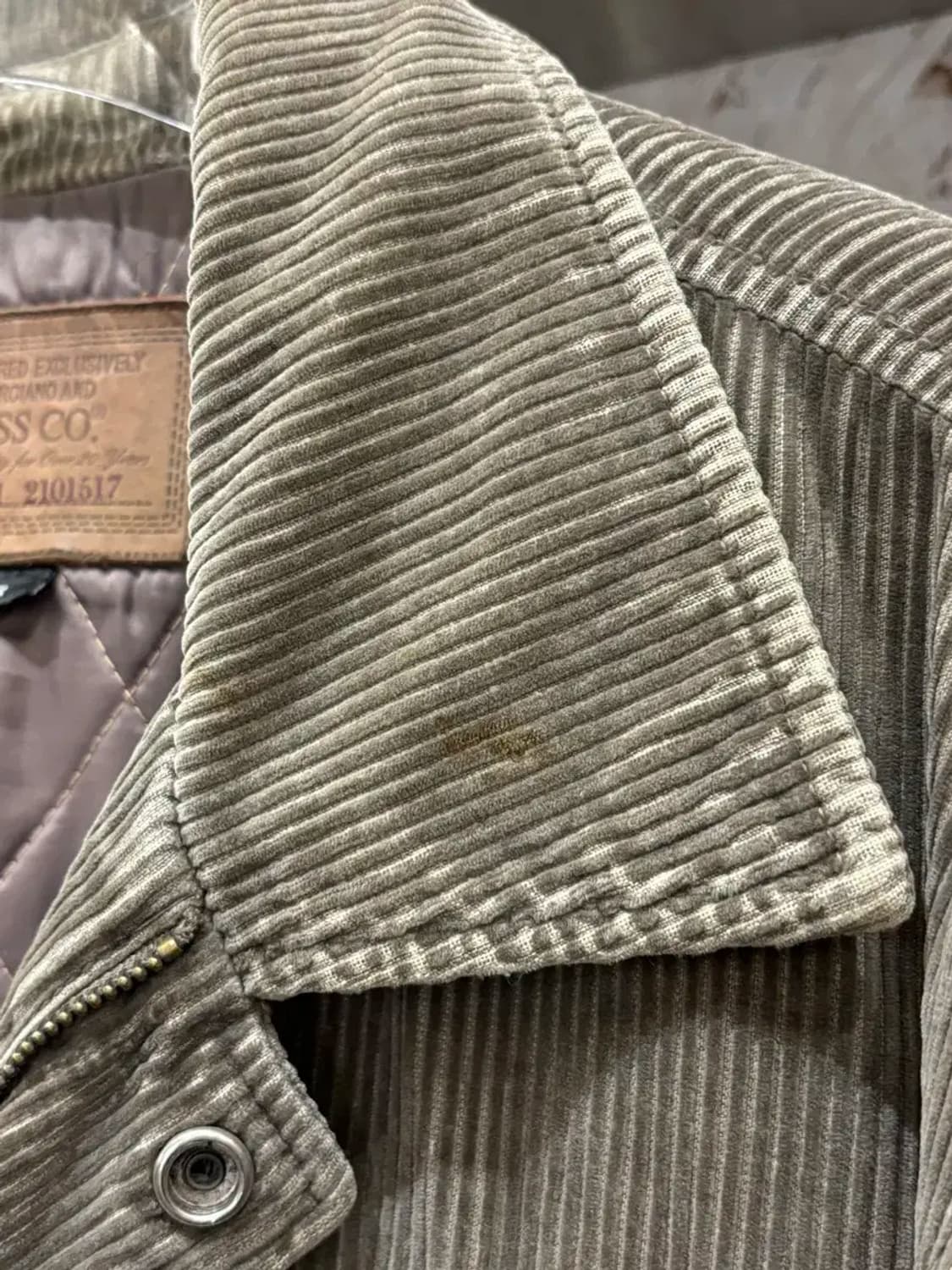 게스 코듀로이 자켓 상품이미지5