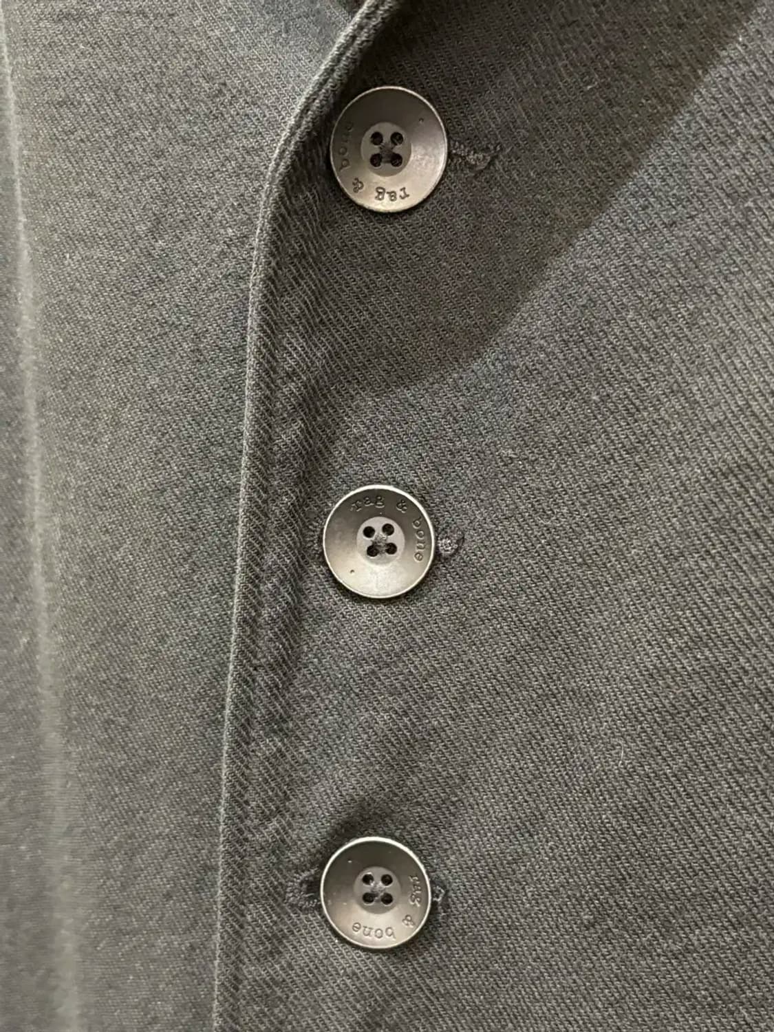 rag & bone 블랙 롱 자켓 상품이미지2