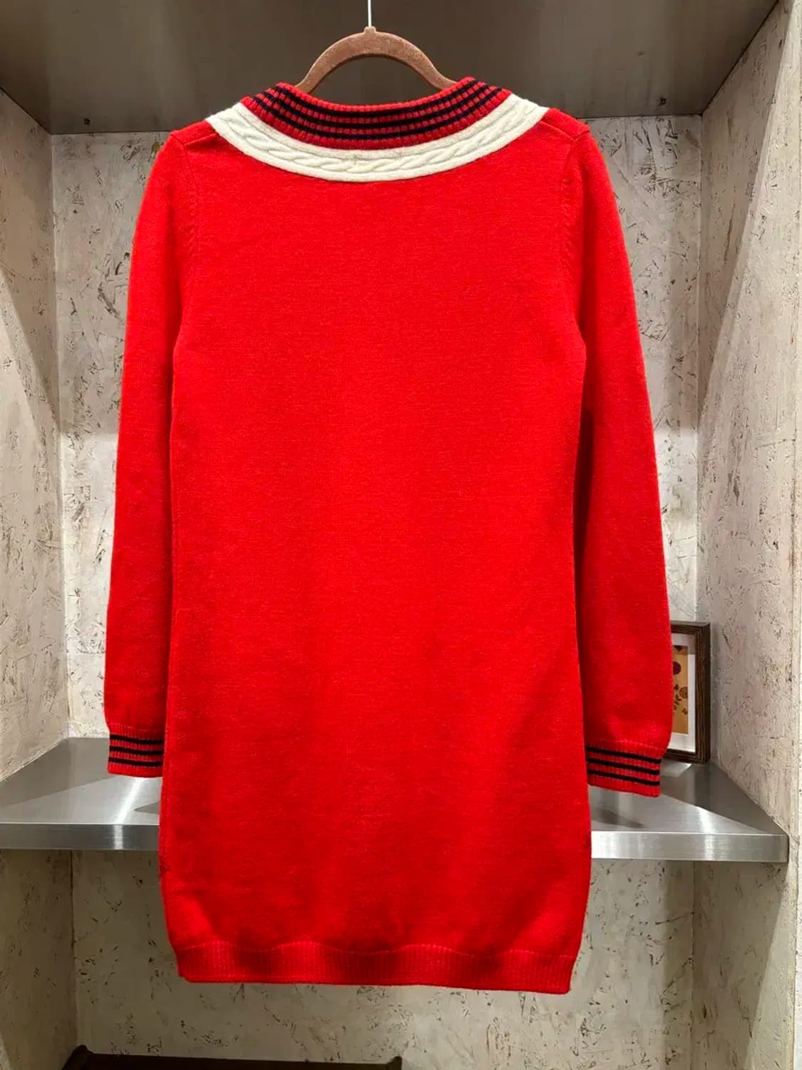 라코스테 울 니트 원피스 상품이미지4