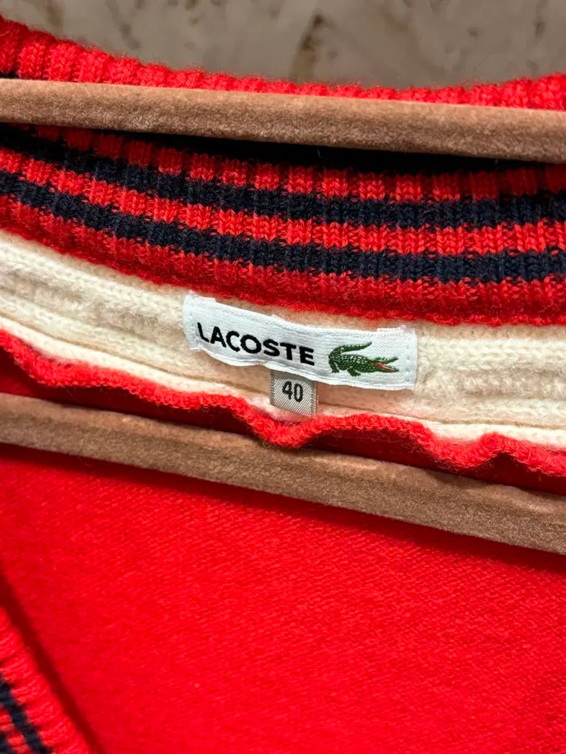 라코스테 울 니트 원피스 상품이미지6