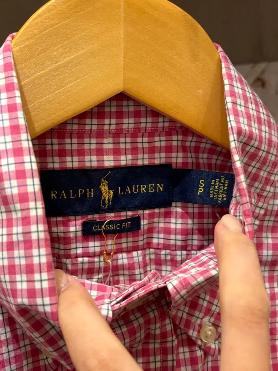 랄프로렌 체크 셔츠 남방 2489 상품이미지3
