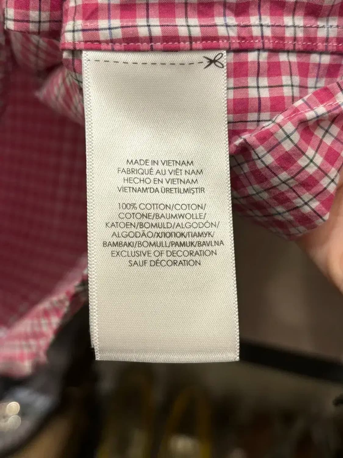 랄프로렌 체크 셔츠 남방 2489 상품이미지6