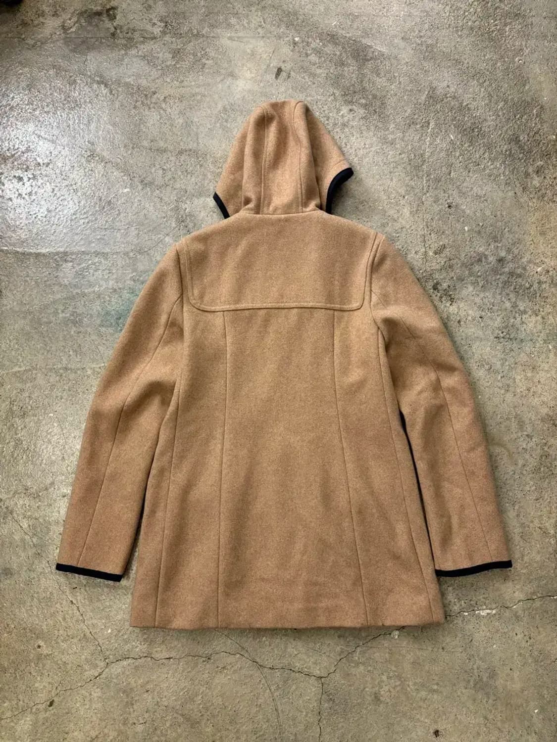 타미힐피거 베이지 후드 더플코트 상품이미지4