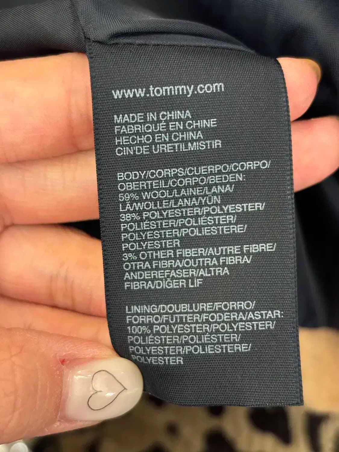 타미힐피거 베이지 후드 더플코트 상품이미지7