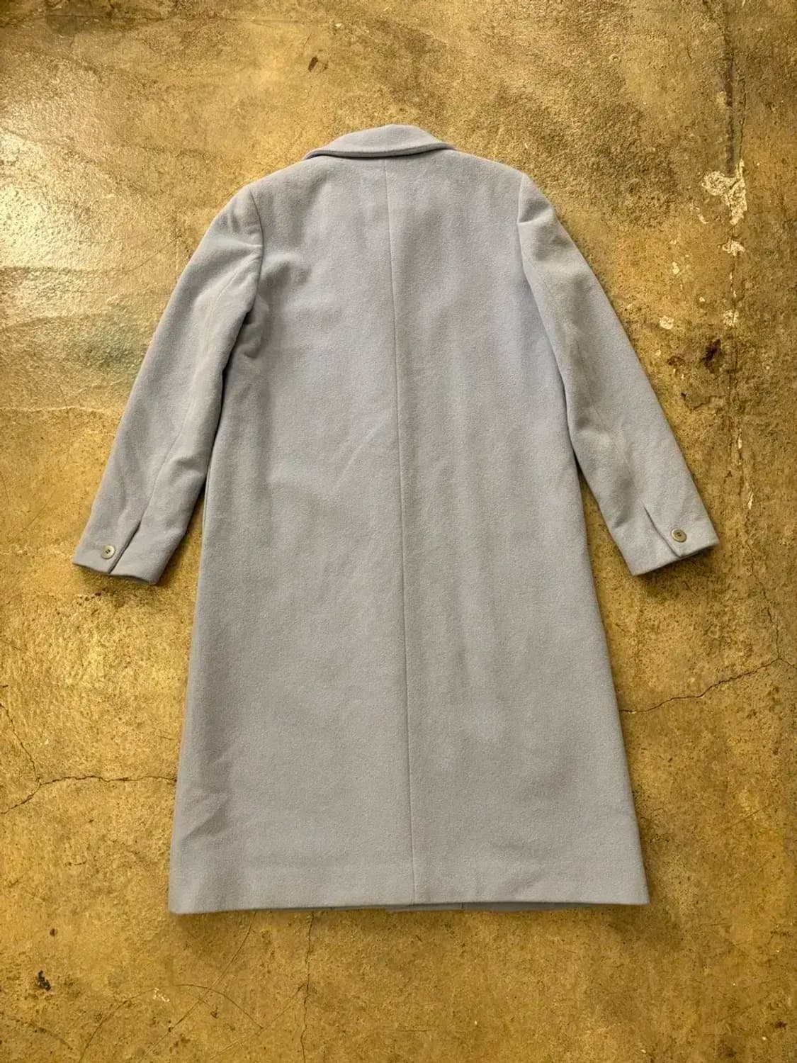 랄프로렌 스카이블루 앙고라 코트 상품이미지4