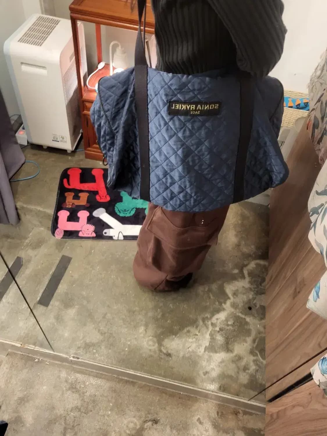 소니아리키엘 퀼팅 빅백 상품이미지4