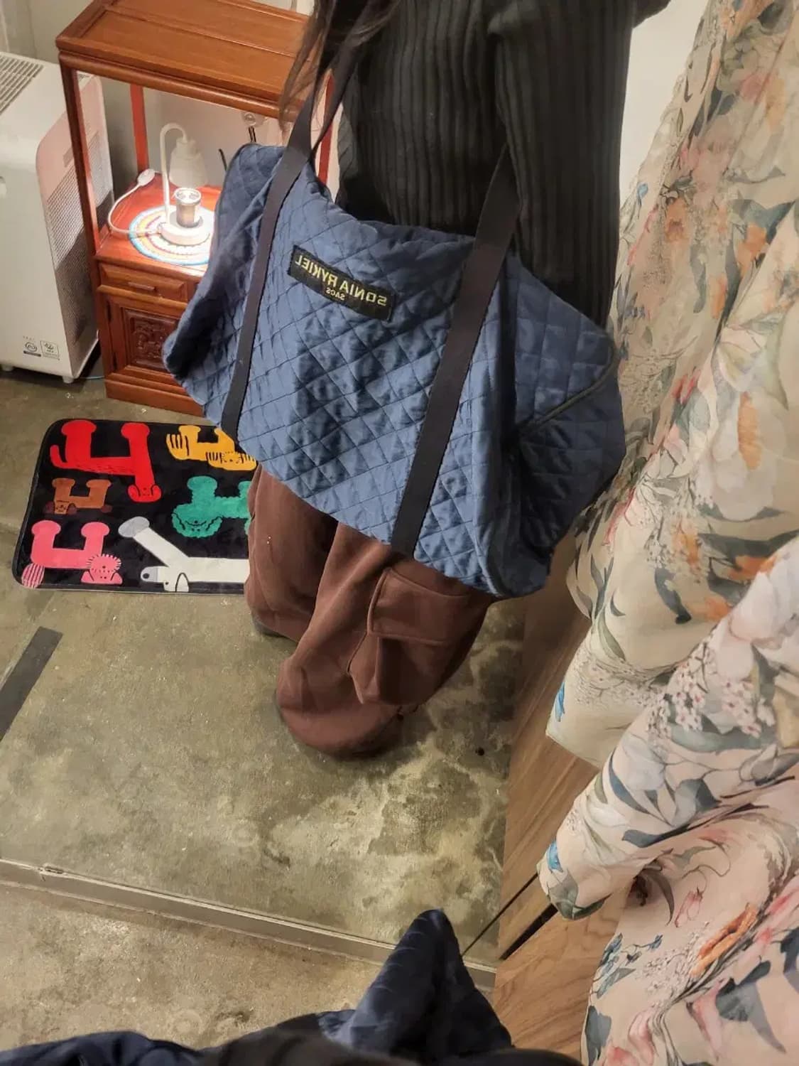 소니아리키엘 퀼팅 빅백 상품이미지5