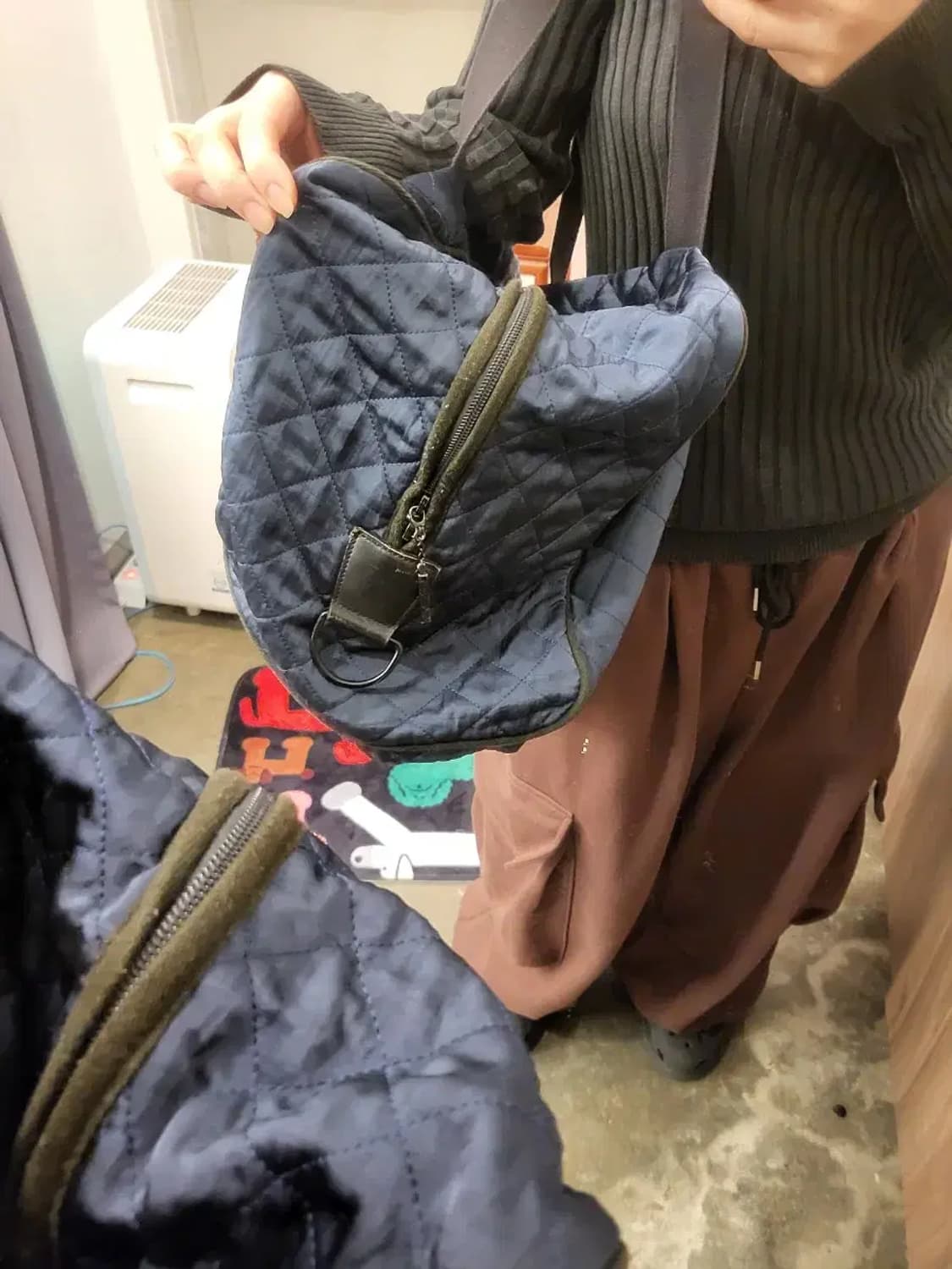 소니아리키엘 퀼팅 빅백 상품이미지6