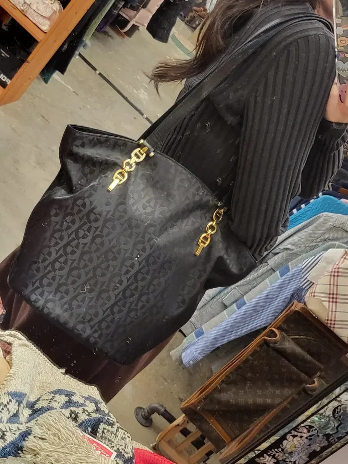 아이그너 버킷 숄더백 상품이미지8