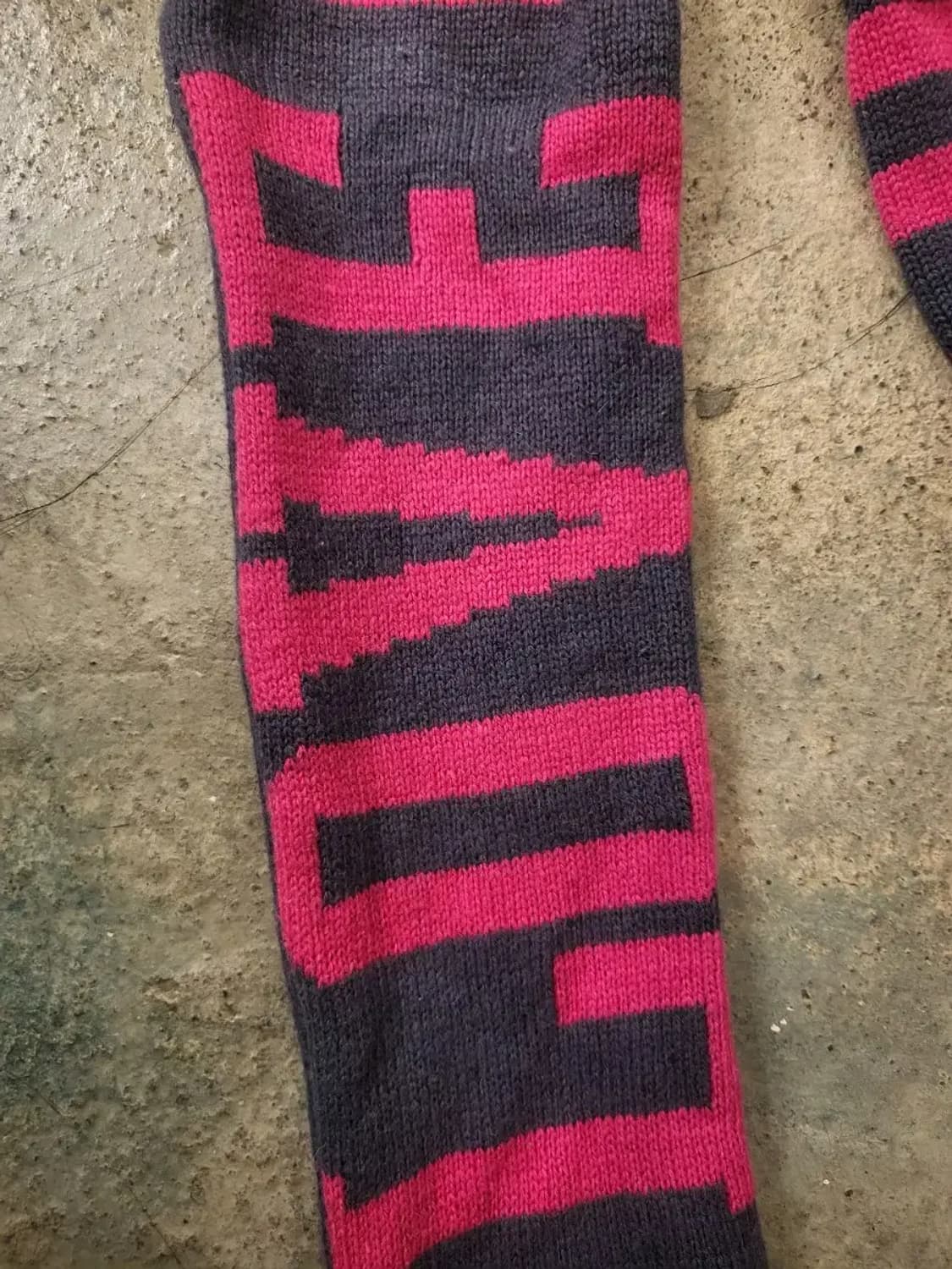 빅토리아 시크릿 핑크 스웨터 니하이 부츠 사이즈m 새상품 상품이미지3